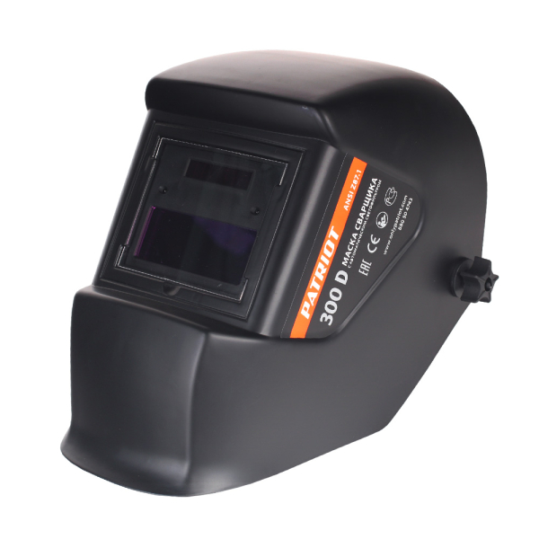 Маска сварщика Patriot Power 300D в индивидуальной упаковке