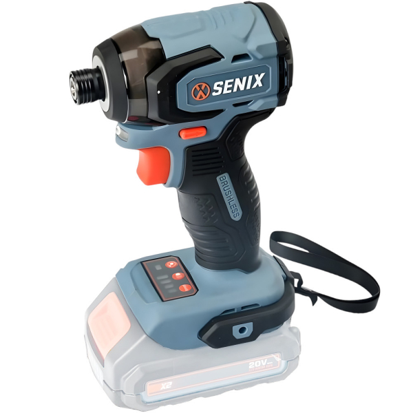 Винтоверт ударный аккумуляторный SENIX PDIX2-M6-EU-0, без акб и зу