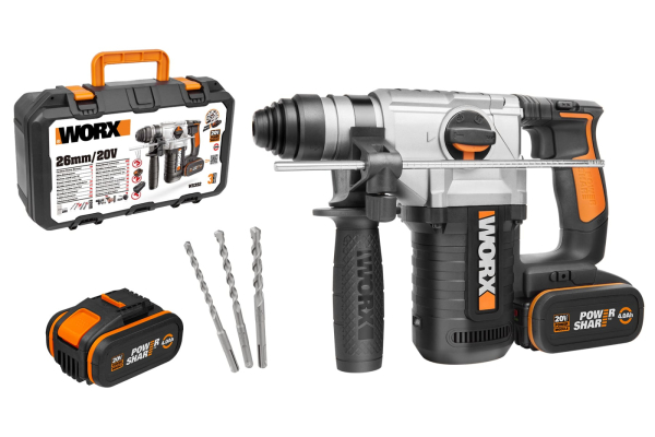 Перфоратор WORX WX 392 аккумуляторный