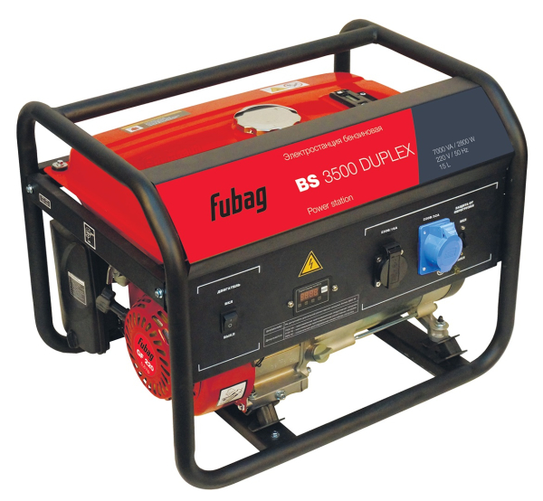 Электростанция Fubag BS 3500 Duplex бензиновая   8641453