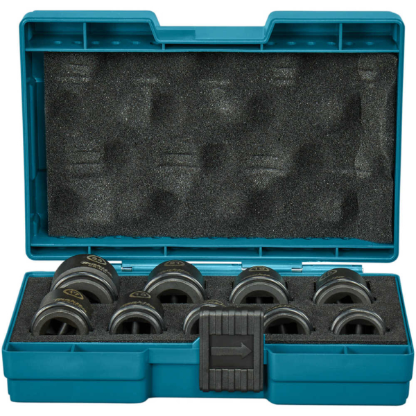 Набор ударных торцовых головок Makita Impact Black 1/2", 9 шт   E-16564