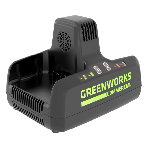 Быстрое зарядное устройство GREENWORKS G82C2 82 V на 2 аккумулятора   2939007