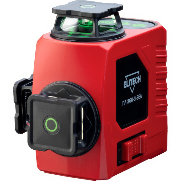 Лазерный уровень ELITECH ПЛ 360-3-ЗЕЛ
