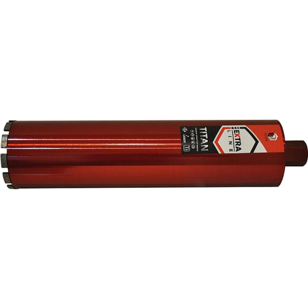 Коронка алмазная DIAM 72x450х6x1 1/4UNC Extra Line Titan железобетон