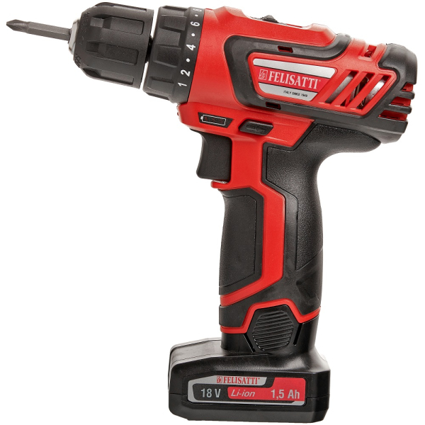 Дрель аккумуляторная FELISATTI ДА-18 ЭР   597.5.0.10