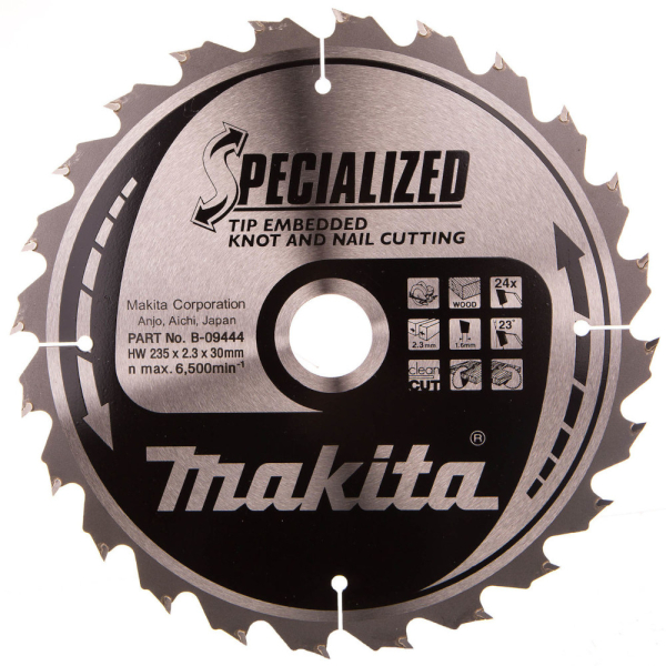 Диск п/п Makita 235*30*24   (B-09444)