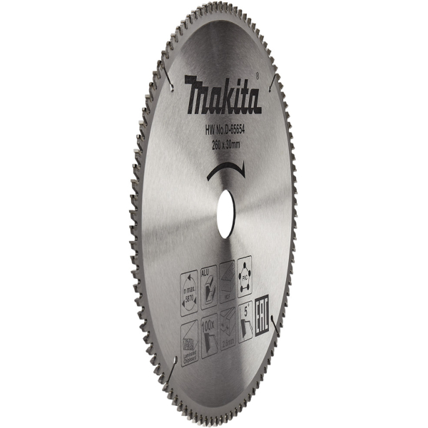 Диск п/п Makita 260*30*100   (D-65654) универсальный