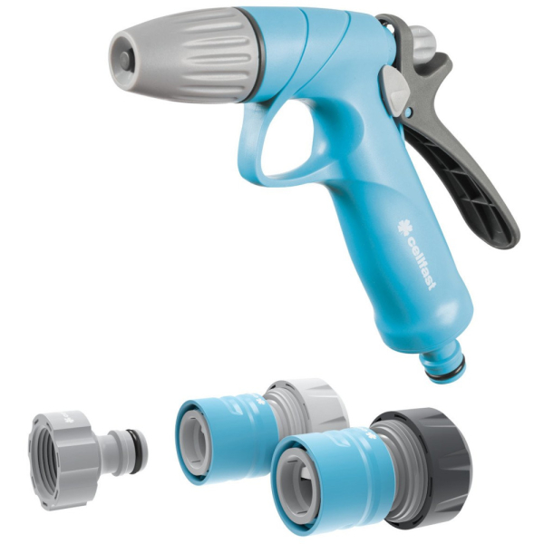 Пистолет для полива CELLFAST IDEALLINE 3/4" + набор