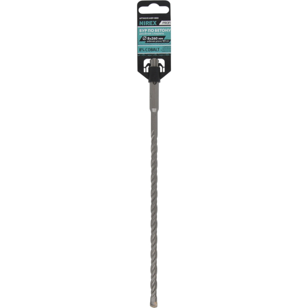 Бур NIREX Profi SDS+ 8*260 NDP-0803