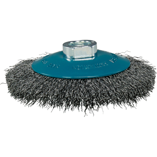 Щетка Makita 115 мм проволочная конусная для УШМ   D-39849