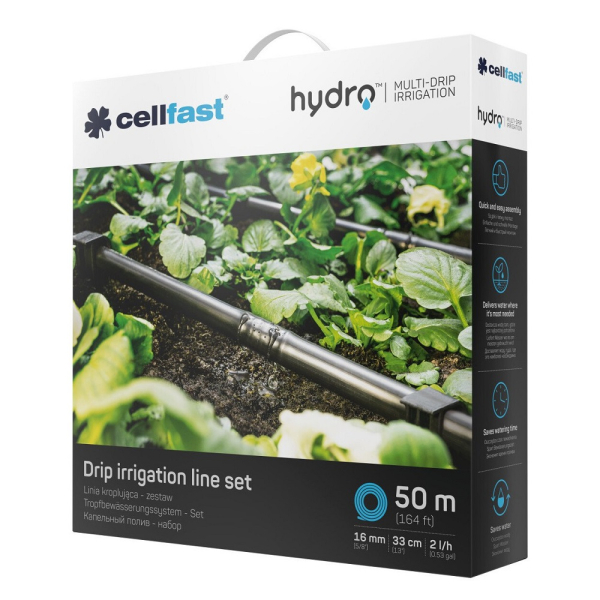 Капельный полив CELLFAST HYDRO набор