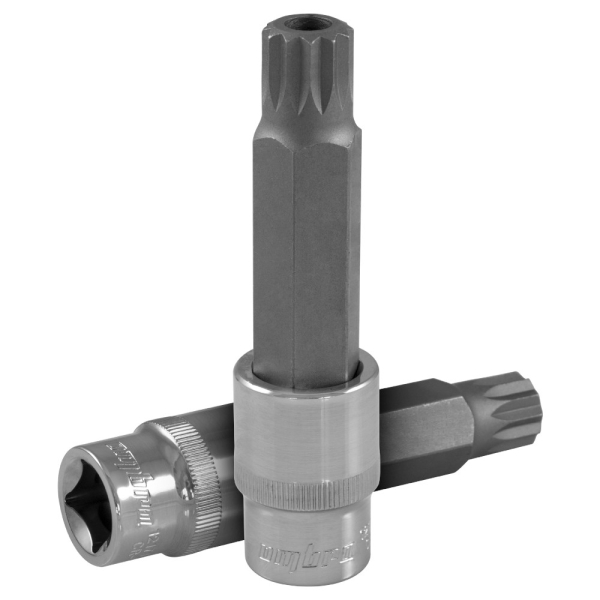 Насадка торцевая OMBRA 1/2"DR с вставкой-битой TAMPERPROOF SPLINE M16H 100 мм   121716T