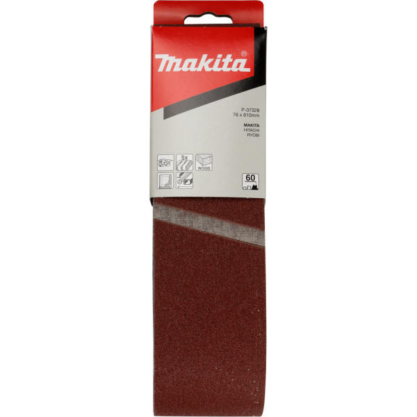 Лента шлифовальная Makita 76*610 K-60   P-37328