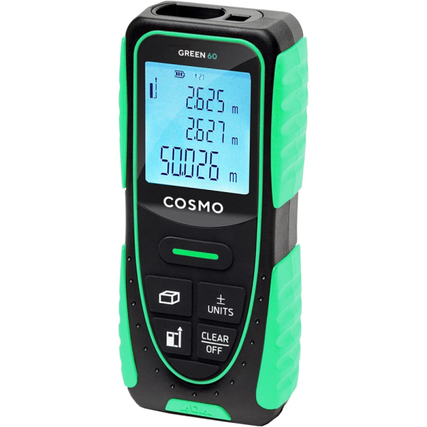 Измеритель длины ADA Cosmo 60 GREEN с функцией уклономера
