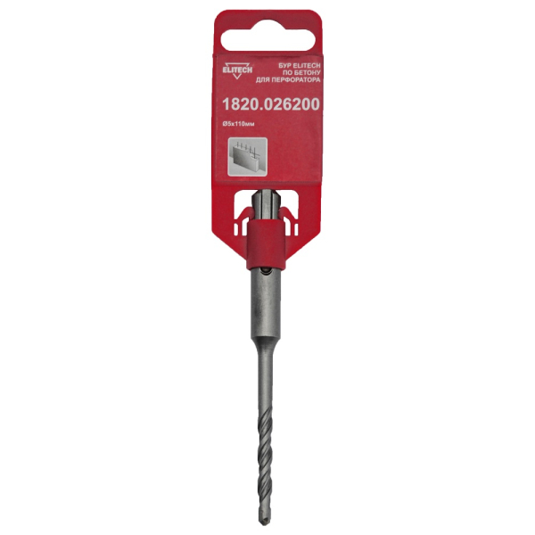 Бур ELITECH  SDS +  5*110