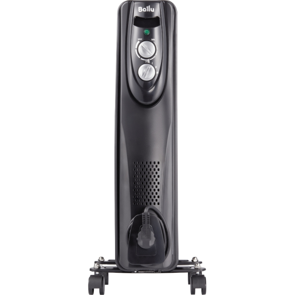 Масляный радиатор BALLU BOH/CL-07BRN 1500 Classic black, 7 секций