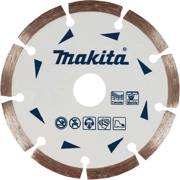 Диск алмазный Makita сегмент по бетону/мрамору 180х22,23  D-52772