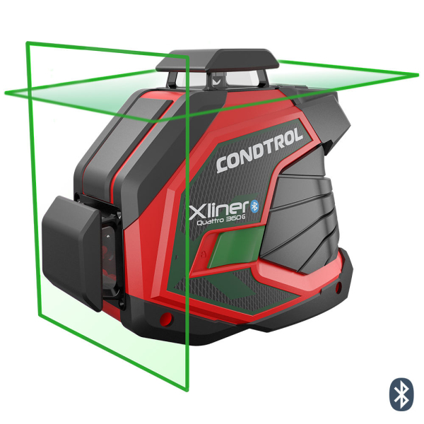 Лазерный уровень CONDTROL Xliner Quattro 360G Kit   7-2-106