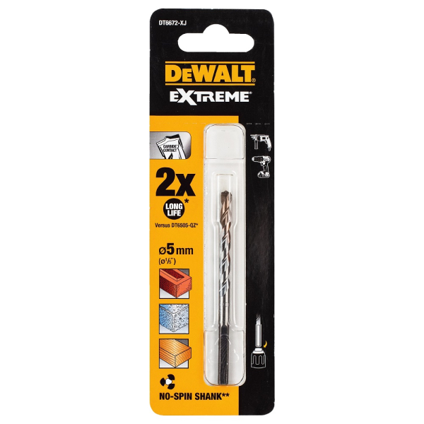 Сверло DEWALT Extreme 5*85 мм по бетону   DT 6672