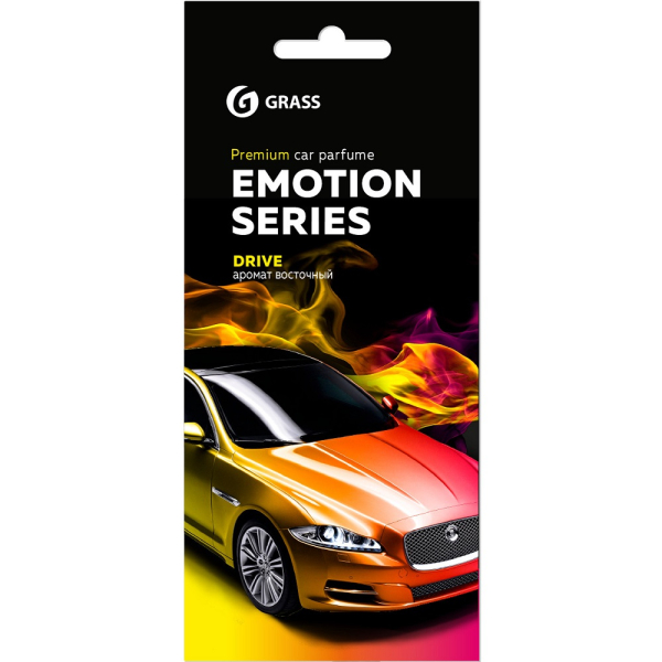 Ароматизатор картонный GRASS Emotion Series Drive   AC-0197