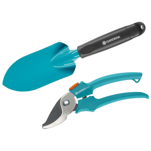 Совок цветочный Gardena + секатор Classic    12201-20.000.00
