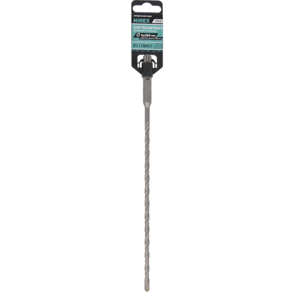Бур NIREX Profi SDS+ 6*260 NDP-0603