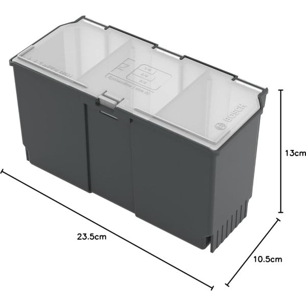 Кейс BOSCH  для аксессуаров средний SYSTEMBOX M (2/9)   1.600.A01.V7R