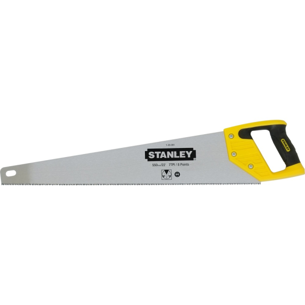 Ножовка STANLEY HEAVY DUTY по дереву 550мм/22"     1-20-091
