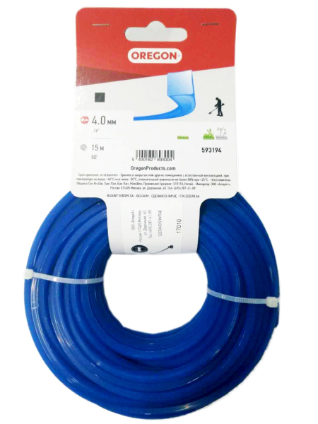 Леска Oregon Blue Square 4,0*15 м     593194