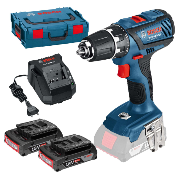 Дрель аккумуляторная BOSCH GSB 18-2 Li Plus     0.601.9E7.120