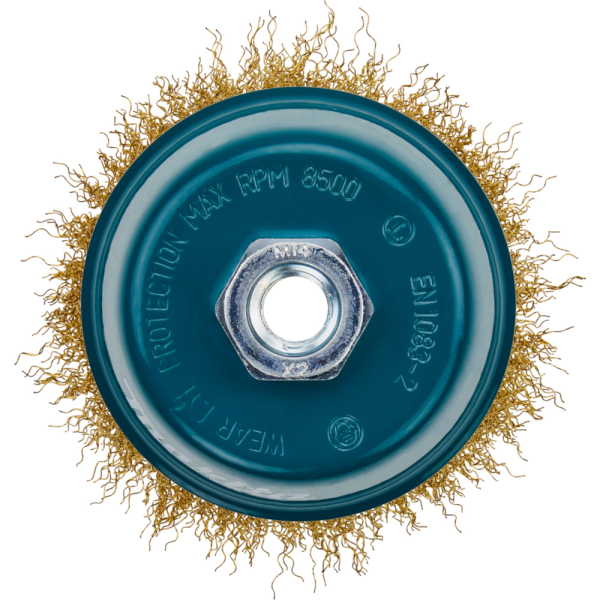 Щетка Makita 100 мм чашечная витая для УШМ   D-39805