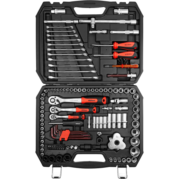 Набор инструмента AV Steel 127 предметов 1/4",3/8",1/2"  AV-011127