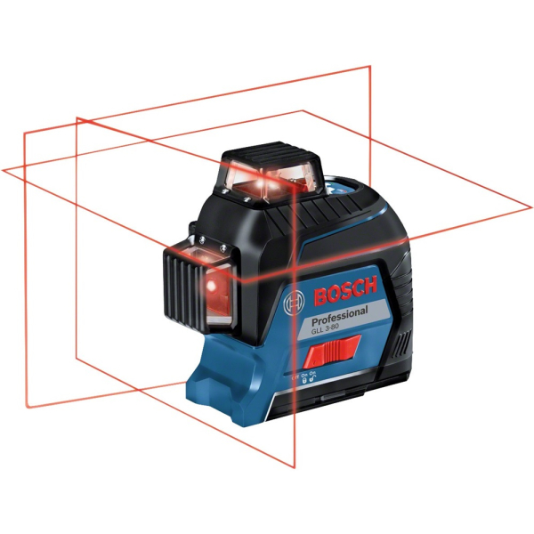 Лазерный уровень BOSCH GLL 3-80 кейс     0.601.063.S00