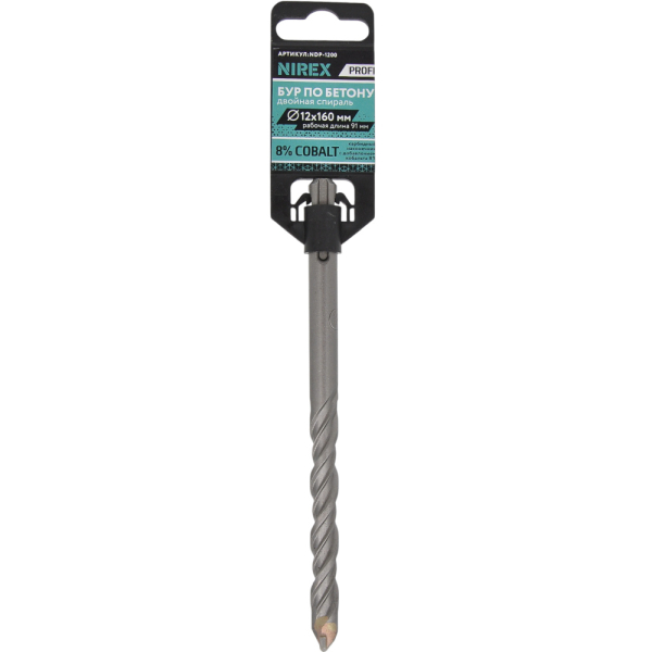Бур NIREX Profi SDS+ 12*160 NDP-1200