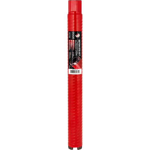 Сверло алмазное DIAM 52x450х1/4 UNC STD HIT по бетону   310139