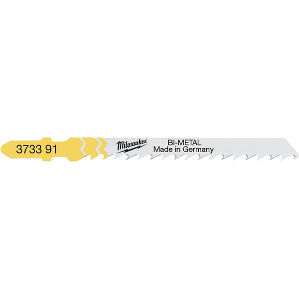 Пилочки Milwaukee для лобзика T144DF Bi-Metal 75 мм 5 шт