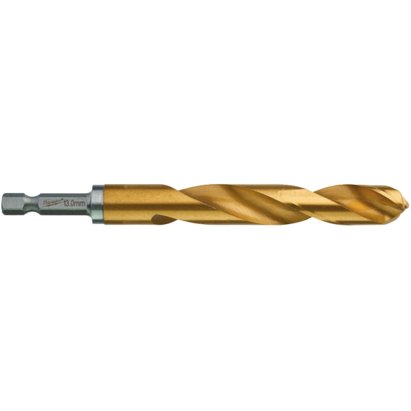 Сверло Milwaukee RedHEX HSS-G TiN по металлу 13 мм