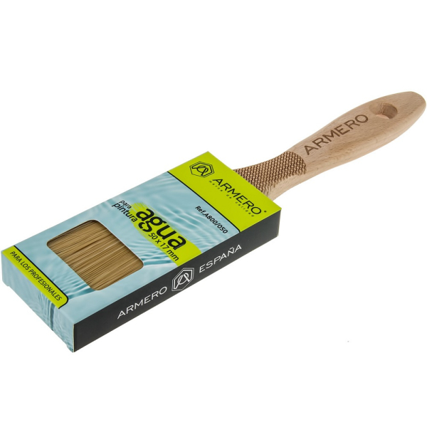 Кисть малярная ARMERO 50*17мм для лаков и красок на водной основе   A800/050