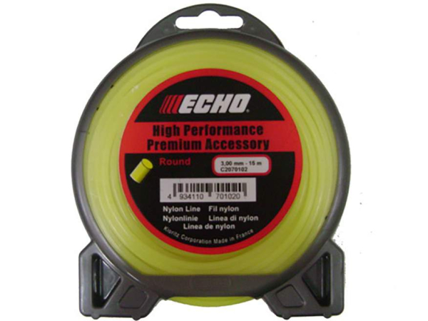 Леска ECHO Round Line 3.0mm*15 m         C2070102