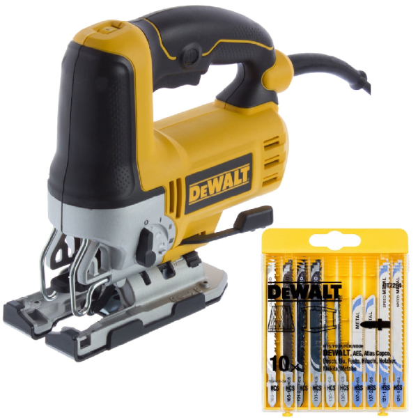 Лобзик DEWALT  DW 349 B + набор пилок DT2294