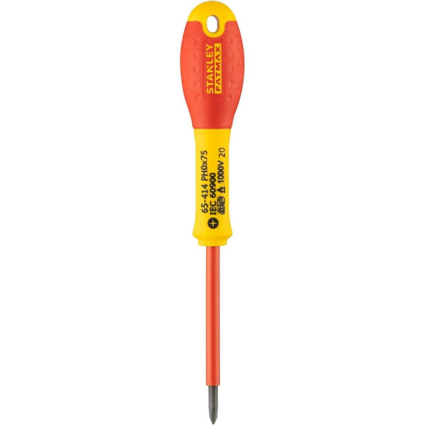 Отвертка электрика STANLEY FATMAX 1000B шлиц Phillips 0x75мм     0-65-414