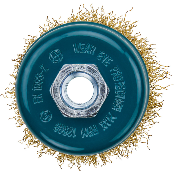 Щетка Makita 75 мм чашечная витая для УШМ   D-39768