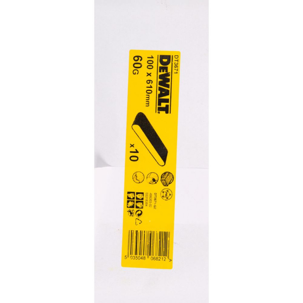 Лента шлифовальная DEWALT 100*610 Р-60   DТ 3671 QZ