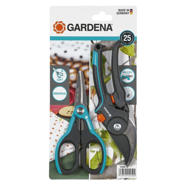 Секатор Gardena B/M + ножницы Шнип-Шнап   12200-20.000.00