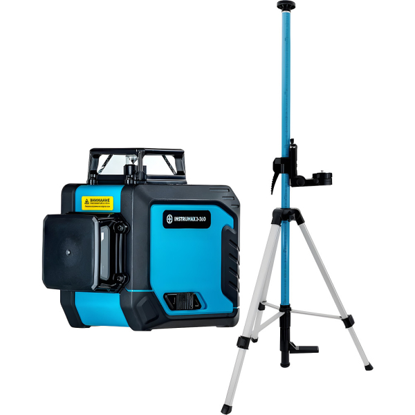 Лазерный уровень INSTRUMAX 3-360+Штатив-штанга LP-300 элевационный   IM0138_K1