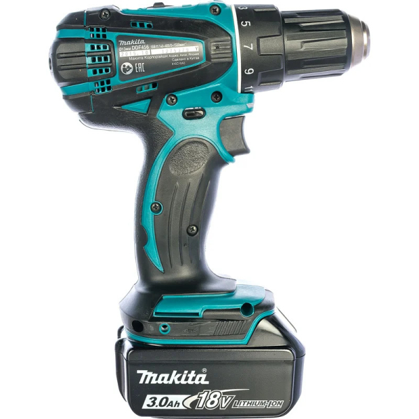 Дрель аккумуляторная Makita DDF 456 RFE3 Li-ion