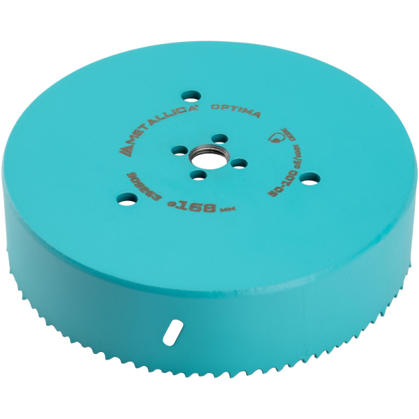 Коронка биметаллическая METALLICA Optima 168 мм 6 2/3" Vario 5/8-18UNF   909263