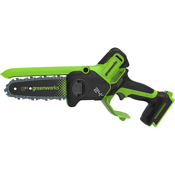 Пила цепная аккумуляторная мини GREENWORKS GD24CS15 24 V без акб и з/у   2010107