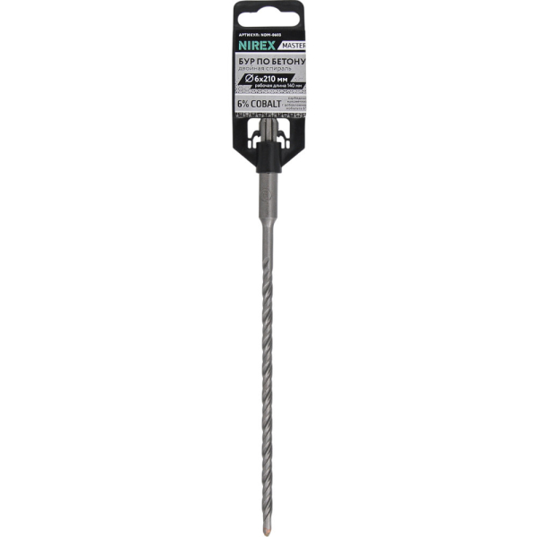 Бур NIREX Master SDS+ 6*210 NDM-0603