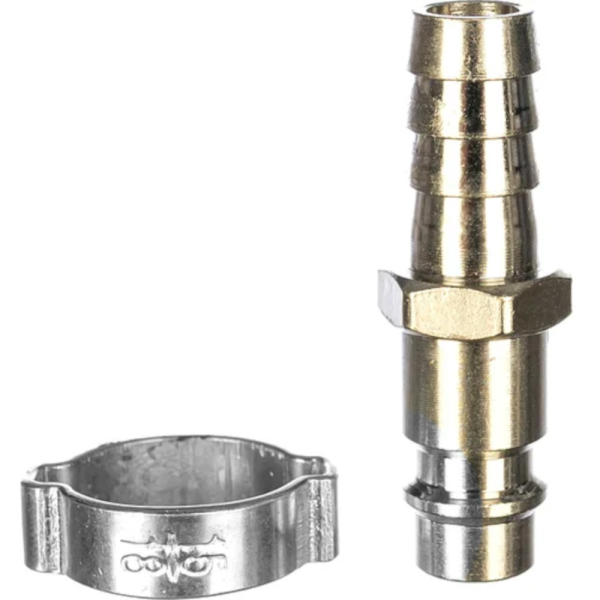 Разъемное соединение Fubag рапид штуцер елочка 10мм с кольцом 10х15мм   (180162)